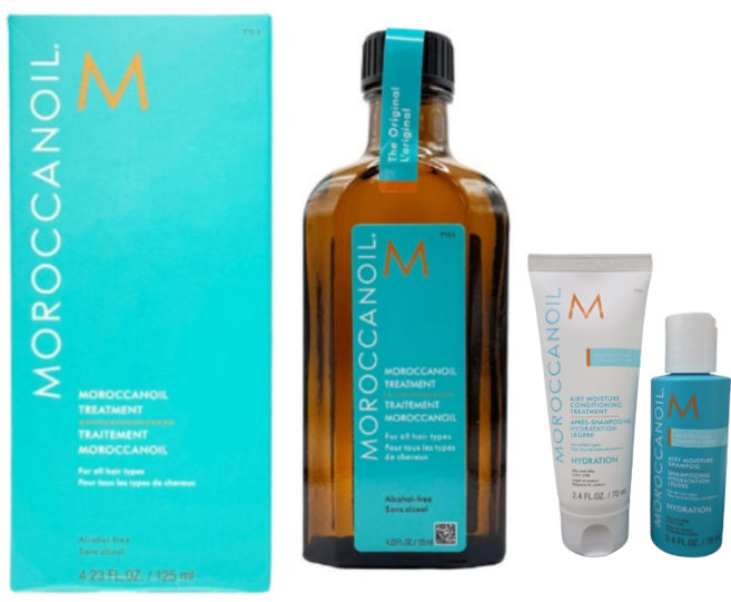 모르칸 오일 트린트먼트 에어리 리추얼 세트, 1개, 100ml