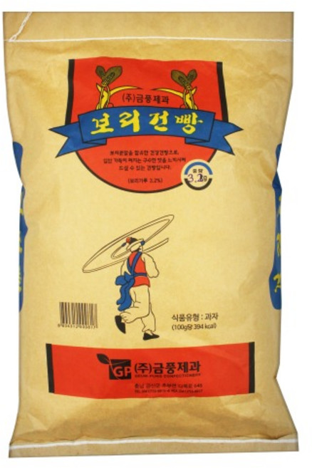 금풍 보리건빵 - 3.2kg, 1개