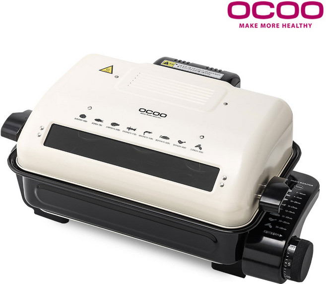 오쿠 생선구이기 세라믹필터 상하이중열선 타이머 OCS-GD500