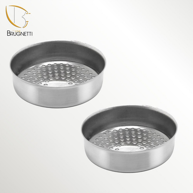 브루그네띠 샤워스크린 BRUGNETTI 커피머신 60mm 샤워망 교체 부품 커피머신부품, 2개, 브루그네띠(BRUGNETTI) 샤워스크린 60mm