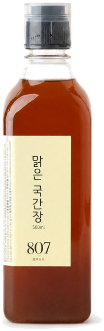 807호 수제 맑은 국간장 500ml, 1개