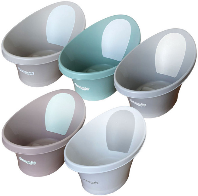 슈너글 영국 신생아 아기 욕조 2025 NEW 컬러 5종 택1, 페블그레이