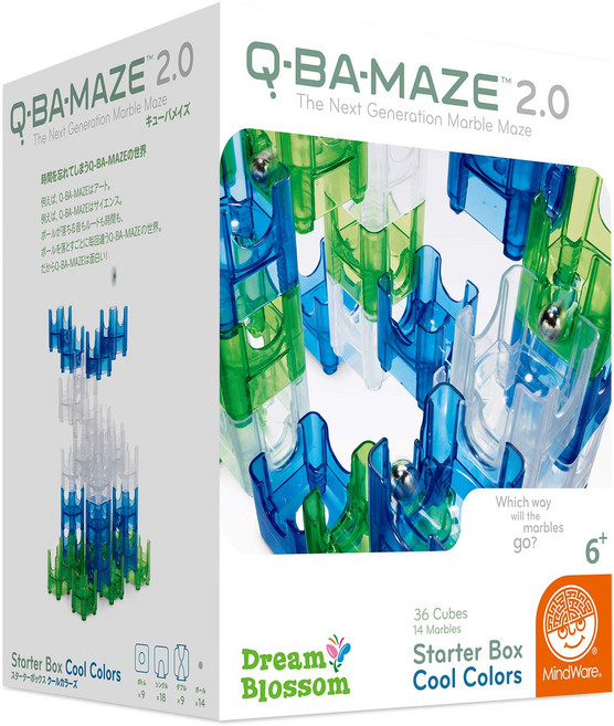 쿠바 메이즈 슬로프 장난감 스타터 박스 쿨 컬러