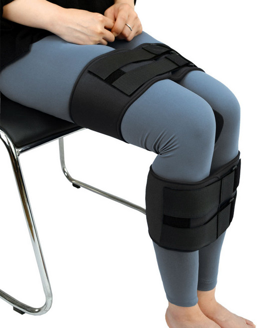 [정품] 프리미엄 국산 다리묶기 오다리 휜다리 밴드 자세 교정, 2단 벨트, 1개