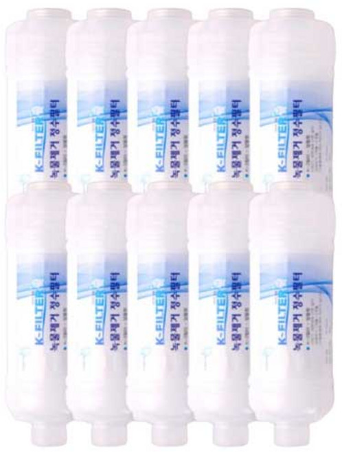 k-filter 녹물제거 케이필터 알뜰형 k-3, 반투명, 10개