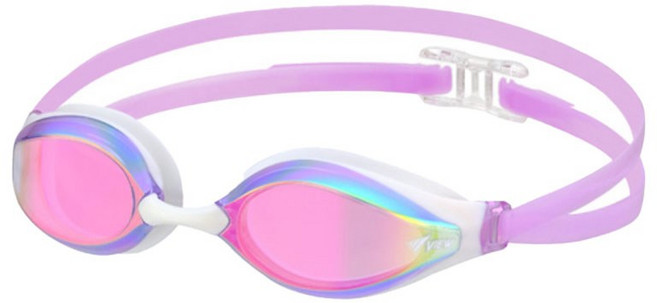 뷰 에일 미러 안티포그 수경 V240ASAM, LVP, 1개