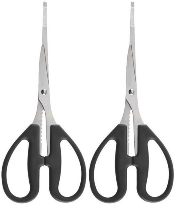 게가위 C타입 블랙 게살 대게 가위, 2개