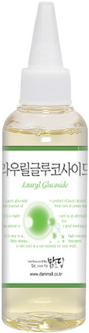 맑을담 라우릴글루코사이드 100ml 천연계면활성제 비누베이스/기타재료, 라우릴글루코사이드100ml, 1개