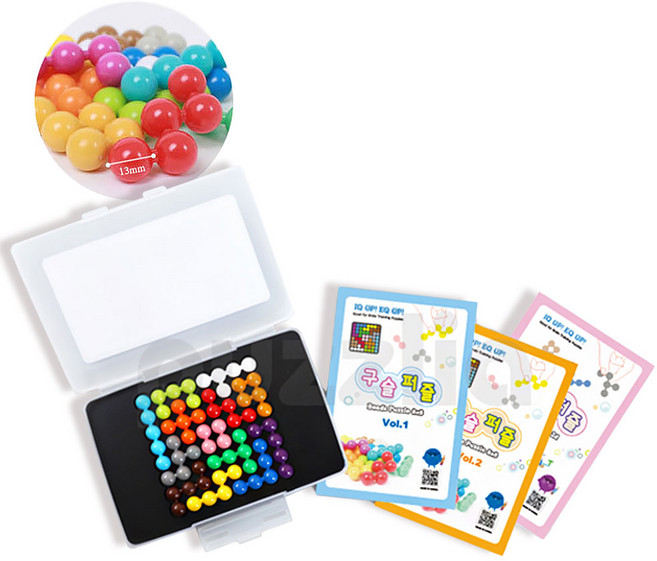 퍼즐리아 구슬퍼즐 펜토미노 8 x 8, 1개, 14피스, 14피스