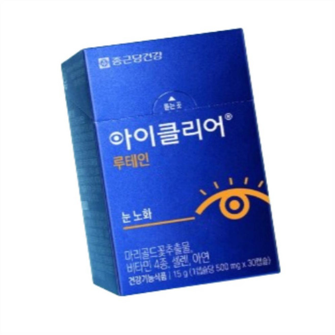 종근당건강 아이클리어 루테인, 6개