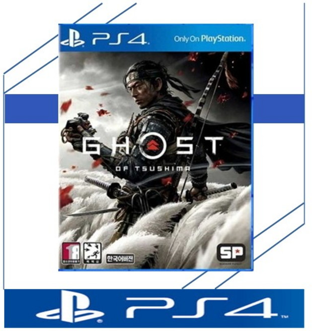 중고품 플스4 PS4 고스트오브쓰시마 정식발매 한글판 플레이스테이션4