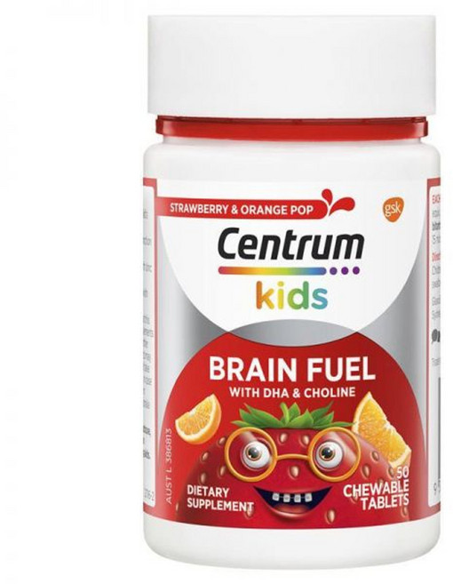 센트룸 키즈 어린이 오메가3 피쉬오일 DHA 츄어블 50정, 1개