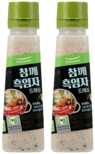 풀무원 참깨흑임자드레싱 220g, 2개