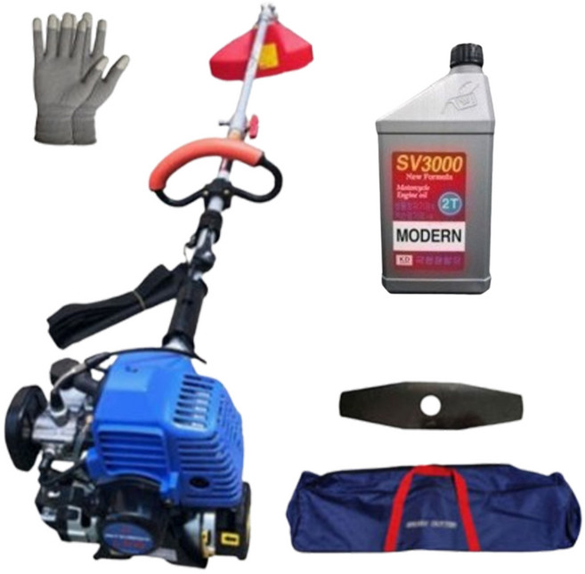 가스예초기 TLG231S 가벼운 미쓰비시 메이키 견착식 부탄가스 예초기 제초기 엔진오일 증정 북성 기어케이스, 1개