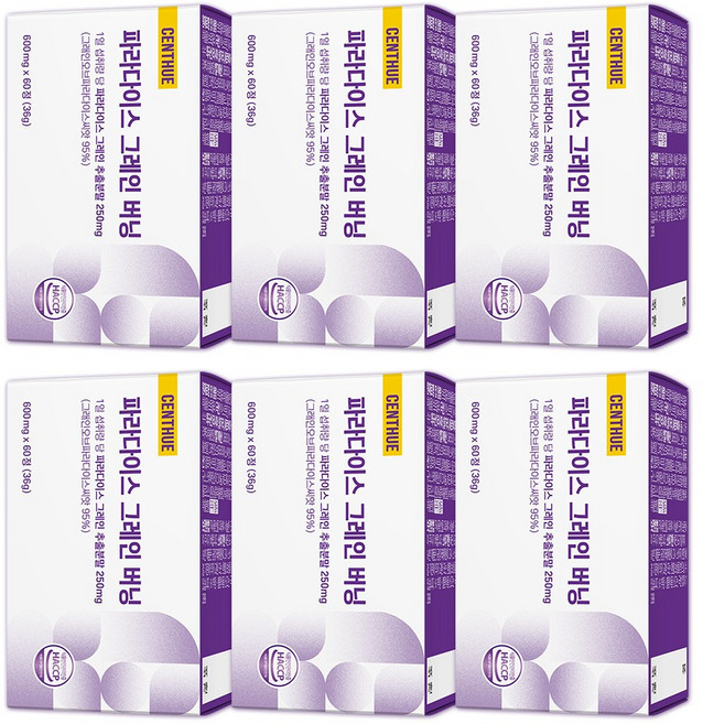 센트휴 파라다이스 그레인 버닝, 6개, 60정