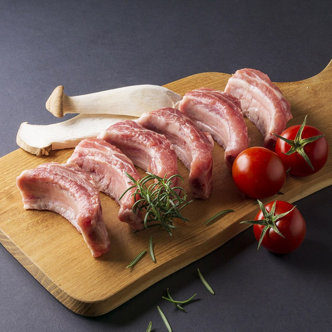 유황한돈 냉장 등갈비 구이 찜용, 2개, 500g