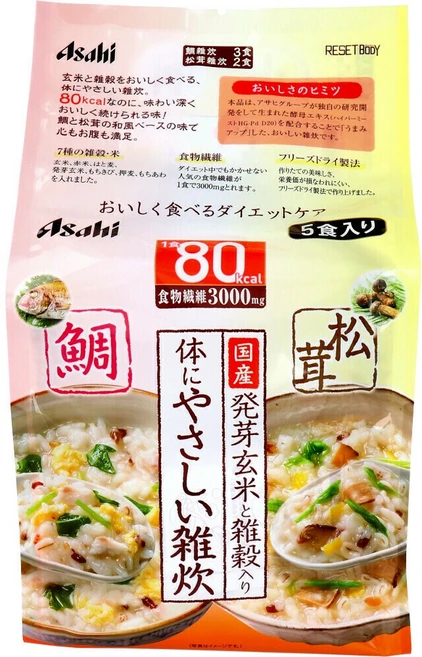 ※리셋 바디 몸에 좋은 도미＆송이 버섯 5식 세트, 단품 1개, 1개 - 쿠팡