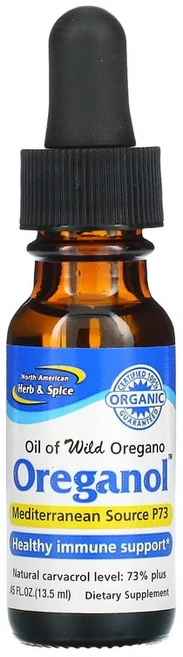North American Herb & Spice 오레가노 P-73 45 fl oz (13.5ml), 0.45 액상 온스, 1개, 13ml - 쿠팡