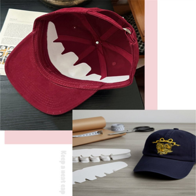 지여사 모자 모양잡기 종이 10P 모자각잡는종이