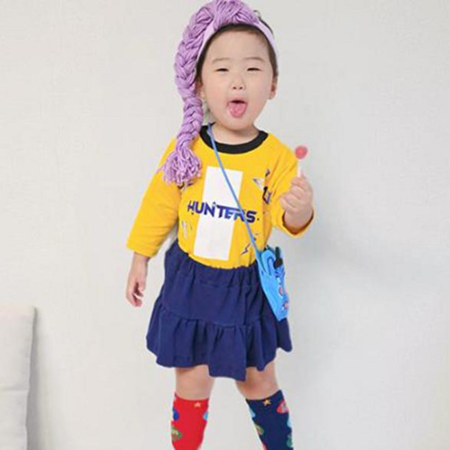 헌트릭스코스튬 루미상하복 아기 여아 상하세트 코스튬 유아 아동 할로윈 케데헌