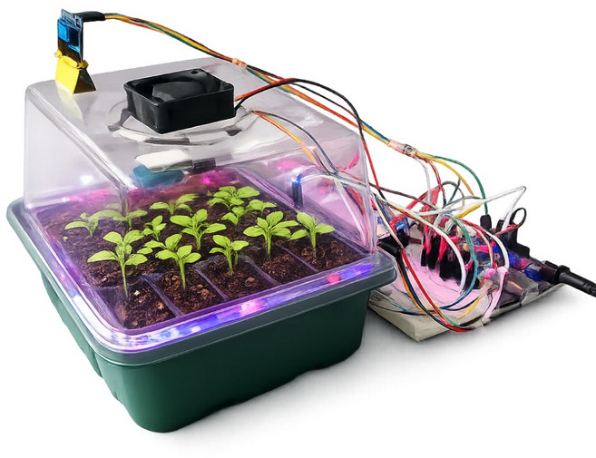 AI 스마트 그린하우스 식물 재배 올인원 키트 AI Smart Greenhouse Plant Growing All-in-One Kit, 1개