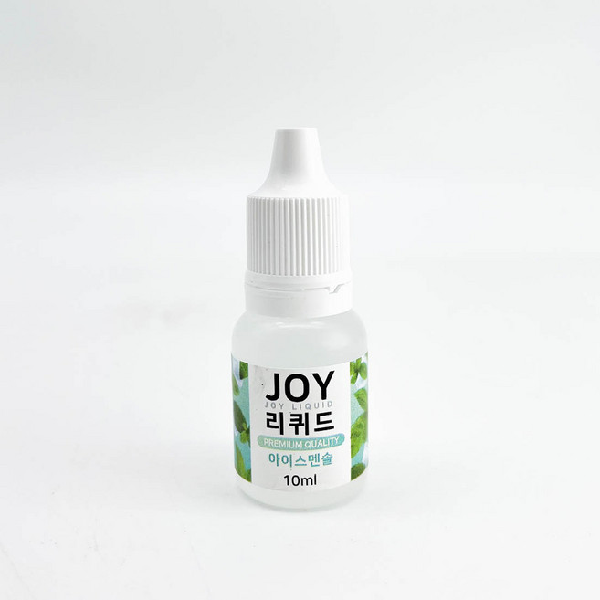 조이라이프 리퀴드 10ml 슬라임 재료 향료 식품첨가물, 아이스멘솔 10ml, 1개