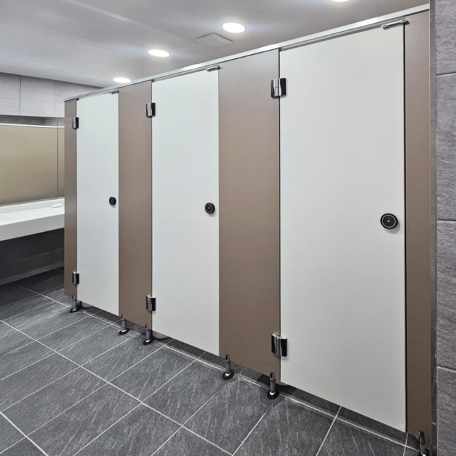 고급 상가 화장실 칸막이 큐비클 방수PB 소변기 파티션 시공 색상, 4헤베