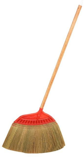 대나무 손잡이 갈대 빗자루 다용도 빗자루, 상세페이지 참조, 1개