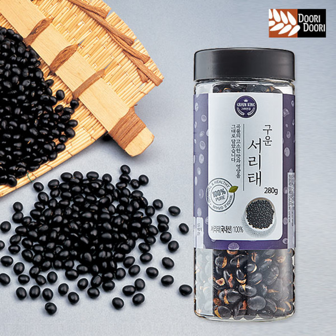 두리두리 구운 서리태, 280g, 1개