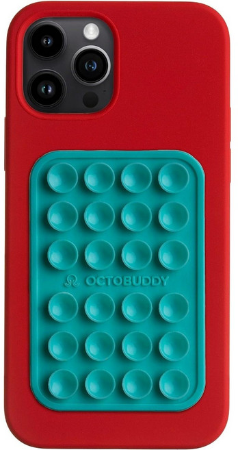 옥토버디 OCTOBUDDY 헤일리 비버 틱톡 인스타그램 릴스 실리콘 거치대 마운트, 터콰이즈