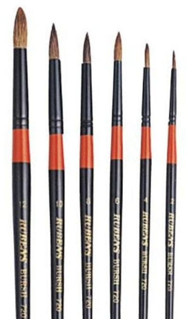 루벤스 수채화붓세트 720(마모 24681012호) doi+82165RP