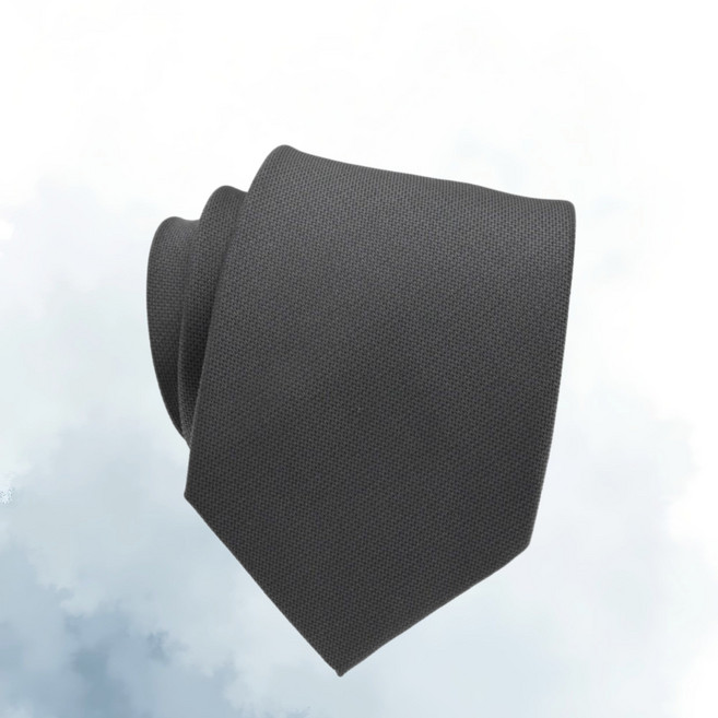 디아쿠아 프리미엄 옴므 남성용 심플 베이직 무지 정장 넥타이