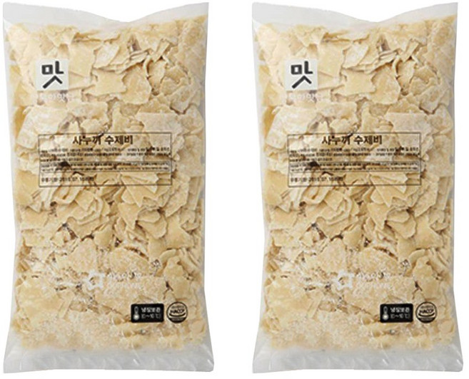 아워홈 사누끼 수제비, 1kg, 2개