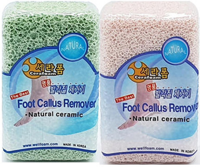 세라폼 미들 발각질제거기 랜덤 발송, 1개입, 2개