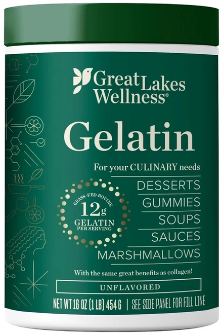 Great Lakes Wellness 그레이트 라이크 젤라틴 파우더 454g, 1개 - 쿠팡