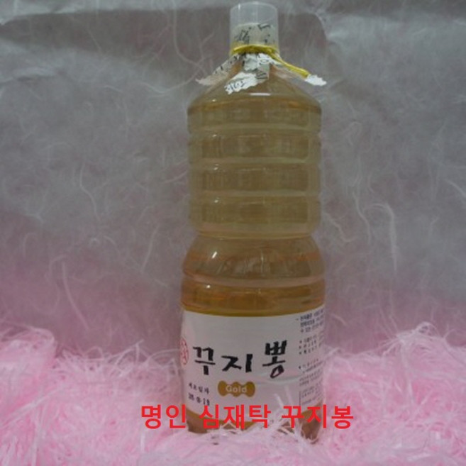 [진상품몰]명인심재탁 가시꾸지뽕기름(구찌뽕구지뽕) 1.8L(한되) 식용목초액, 1개, 1.8L