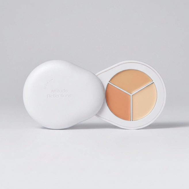 디어에이 퍼펙트 커버 컨실러 팔레트 + 핑거퍼프 세트, C01, 1개