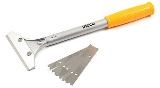 한우리 차량용 양날 스크래퍼 플라스티/메탈 블레이드 교체용날 10+10 포함, 1개