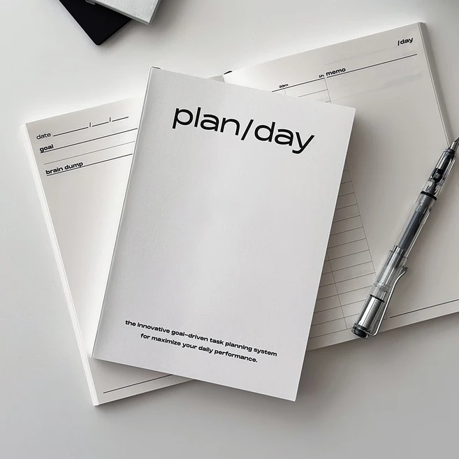 플랜퍼데이 일론머스크 타임박스 플래너 데일리 스터디 업무 스케줄러, 1권 (3개월 분량) - 쿠팡