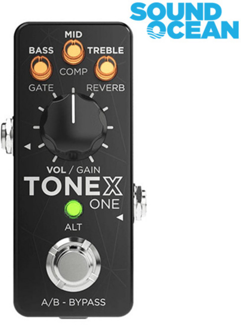 IK Multimedia Effector Pedal 아이케이 멀티미디어 이펙터 페달, TONEX ONE, 블랙, 1개