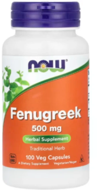 나우푸드 호로파 500 mg 베지캡슐100개입Now Foods Fenugreek, 1개, 100정 - 쿠팡