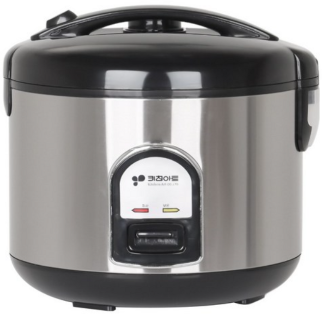 키친아트 원터치 전기 보온밥솥 KRC-BS9920 20인용, KRC-BS9920(실버콤비)