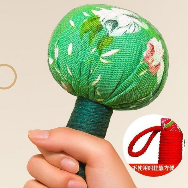 艾草手工捶 經絡拍打棒 肩頸腰腿足底按摩 敲打錘, N/A, 1個