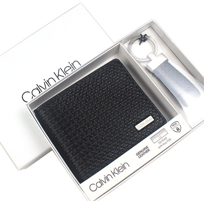캘빈클라인 남성지갑 330003 블랙 반지갑 열쇠고리