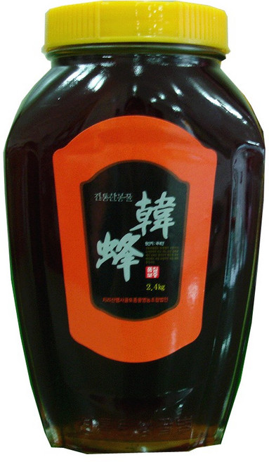 지리산뱀사골토종꿀영농조합 / 한봉 토종꿀 병꿀 2.4kg / 전통 재래방식 한봉꿀 토종꿀 벌꿀 잡화꿀 사양벌꿀, 1개