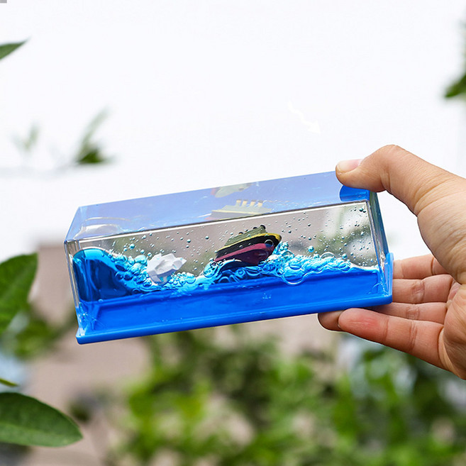 3D입체 파도타는 타이타닉, 단품, 1개