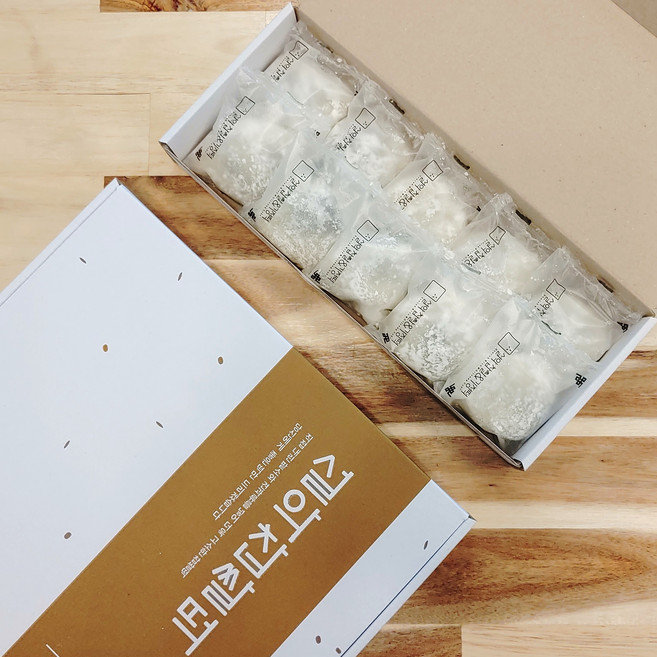 설악찹쌀떡 견과류 찹쌀떡 10입 15입 설악기정떡 속초시 식사대용 떡집 부모님선물 모찌떡, 10개, 100g