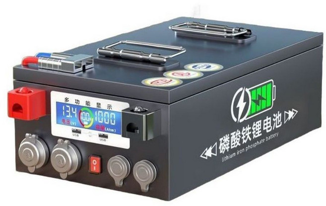 리튬 인산철 파워뱅크 밧데리 캠핑카 카라반 야외, 1개, 12V 400AH 리튬 인산철