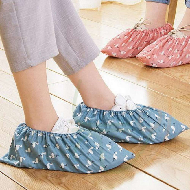 늘여섯 손님용 덧신 1켤레 신발커버