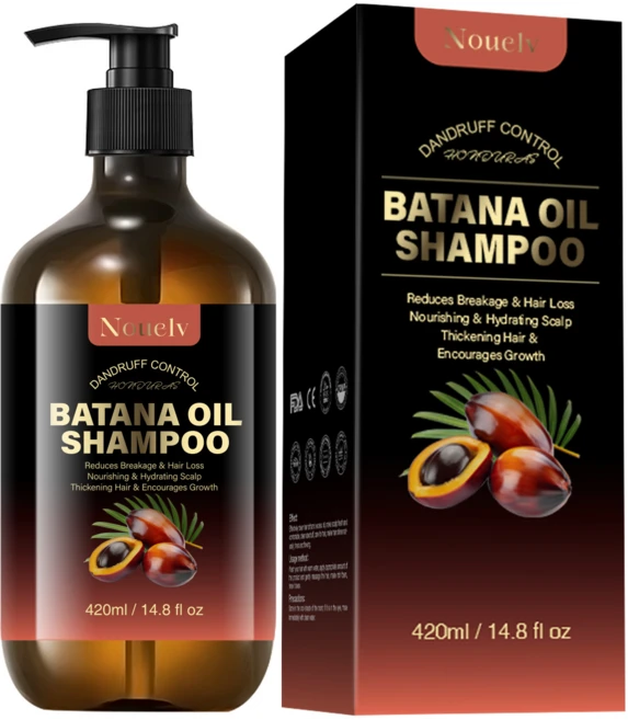 Nouelv 바타나 오일 샴푸 비듬 컨트롤 헤어 강화 batana oil shampoo, 2개, 420ml - 쿠팡
